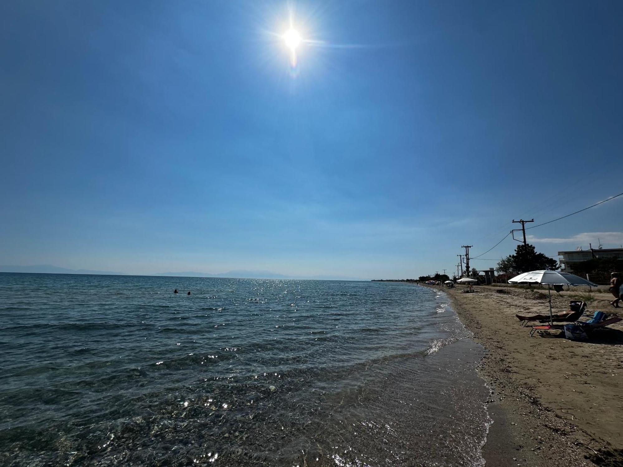 Nea Triglia Beachfront Cottage מראה חיצוני תמונה